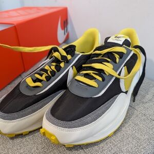 UNDERCOVER X SACAI X NIKE LD WAFFLE BRIGHT CITRON